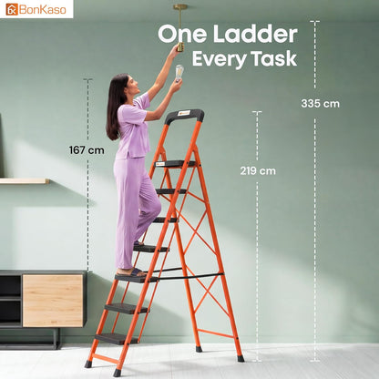 Steel Kitchen Ladder