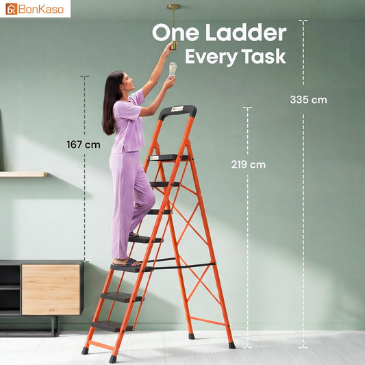 Steel Kitchen Ladder