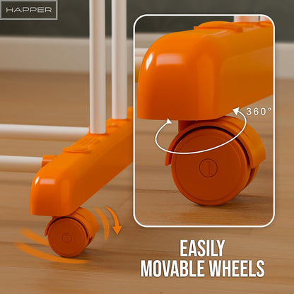 Happer Premium Clothes Stand for Drying with Wheels