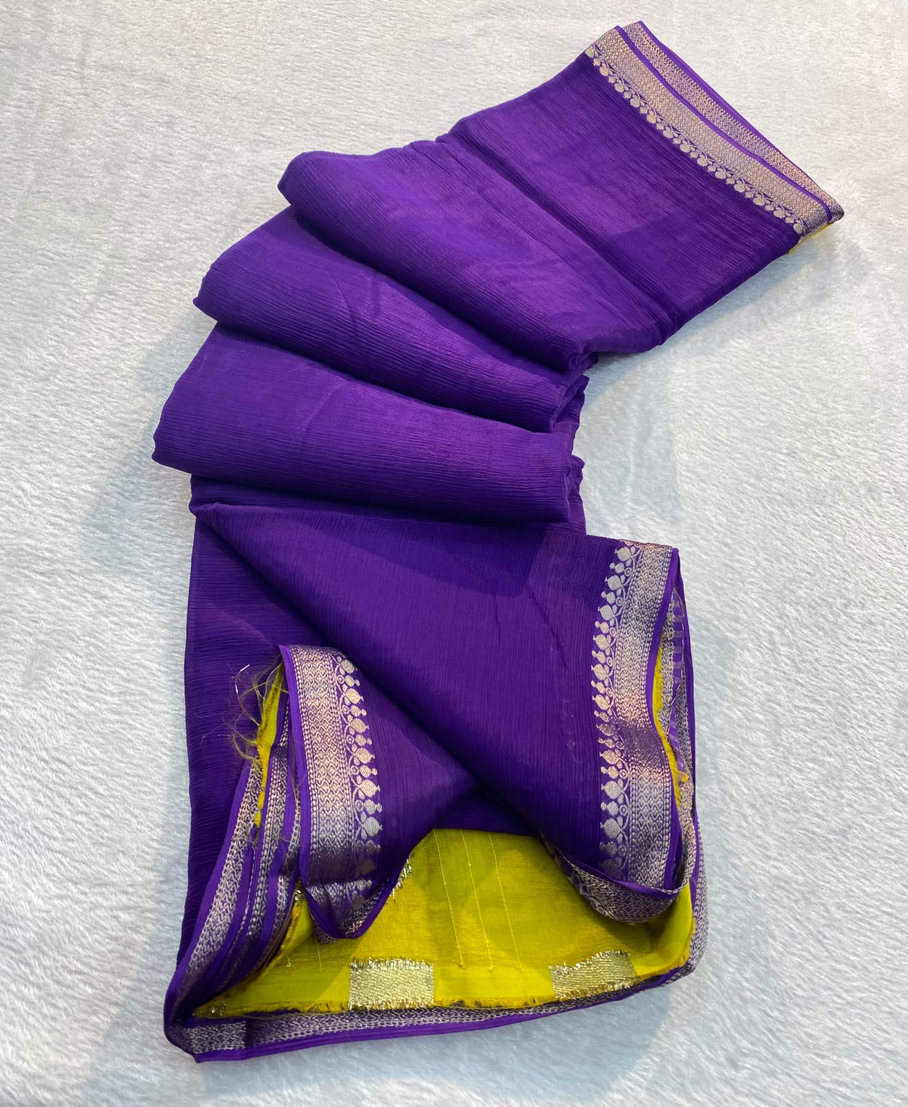 ✨ PREMIUM QUALITY VISCOSE  SILK SAREES  WITH SEQUENCE BLOUSE ✨