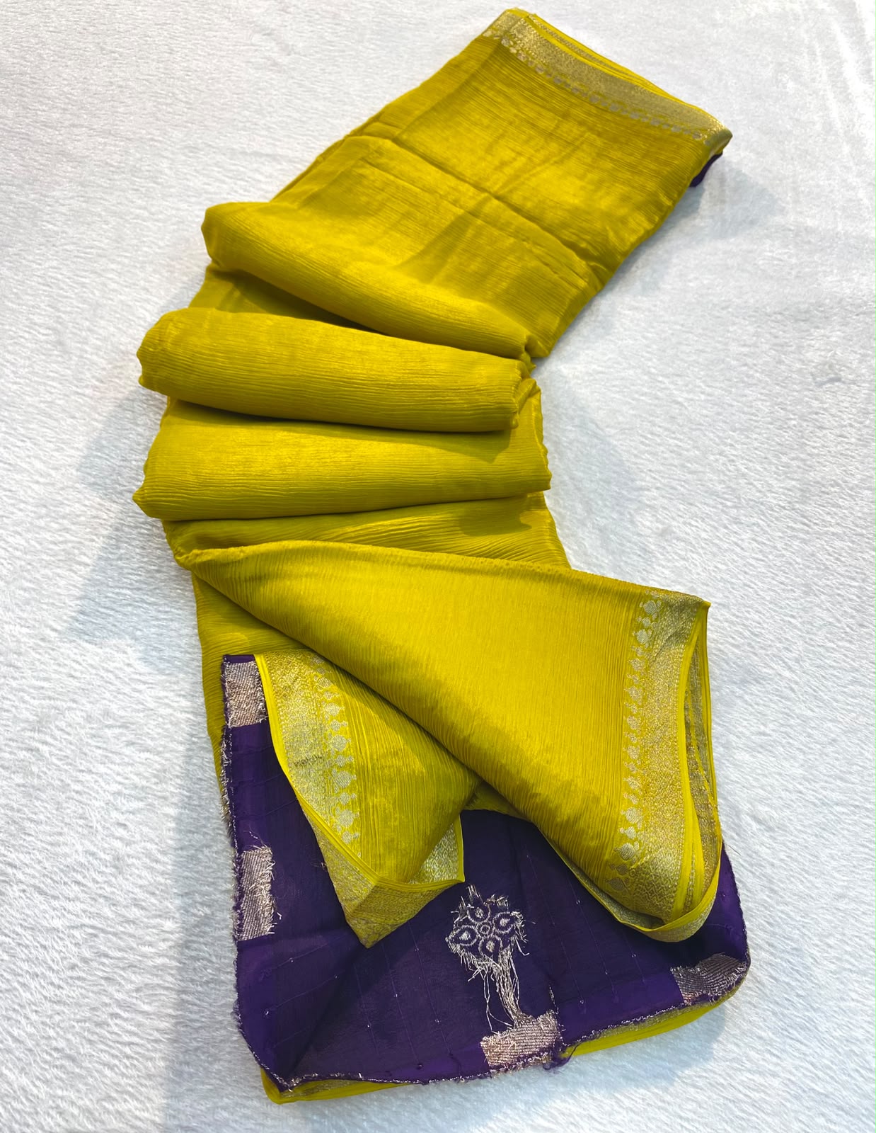 ✨ PREMIUM QUALITY VISCOSE  SILK SAREES  WITH SEQUENCE BLOUSE ✨