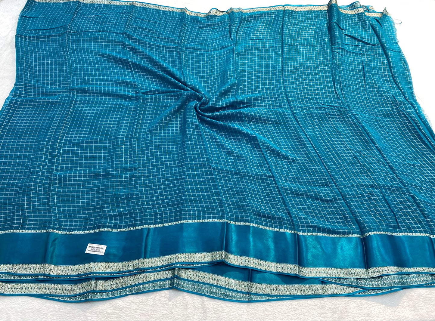 PREMIUM QUALITY VISCOSE SAREES WITH SATIN BORDER